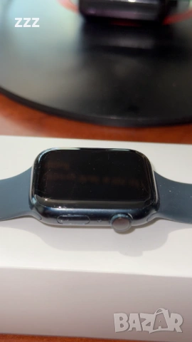 Apple Watch Series 7 45mm Midnight GPS, снимка 9 - Смарт часовници - 54808604