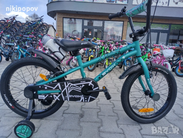 X Детски велосипед 18" PIXY зелен