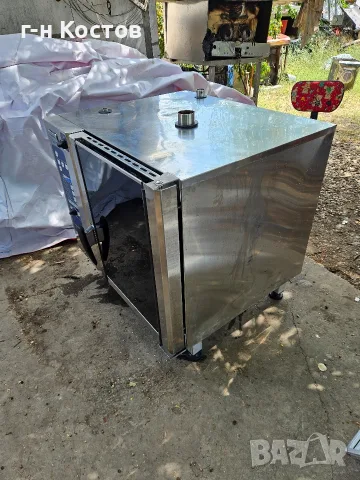 Конвектомат Трифазен 9.8kw. Електролукс Германия 7бр. Държачи 7бр. Гастронорми 1/1 със размер 53/33, снимка 2 - Обзавеждане на кухня - 55415834