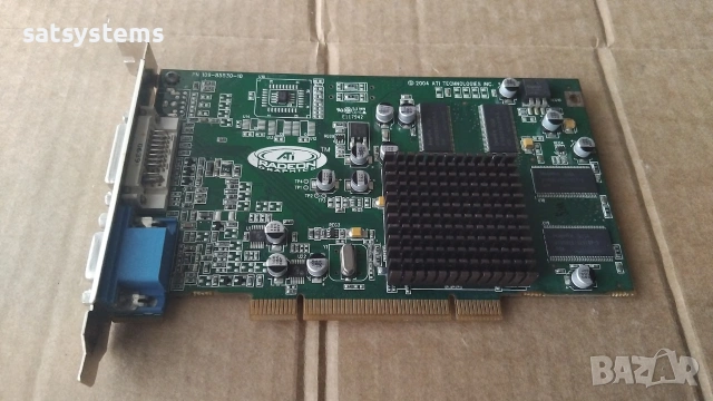 Видео карта ATi Radeon 7000/Radeon VE 64MB DDR 64bit PCI, снимка 5 - Видеокарти - 54959614