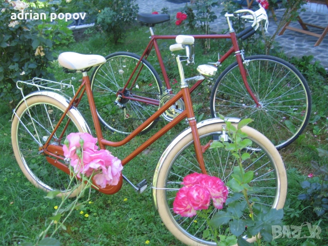 два велосипеда с ретро визия