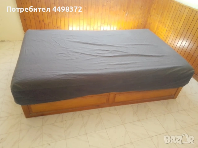 Легло от масивно дърво с повдигащ механизъм, снимка 5 - Спални и легла - 54767435