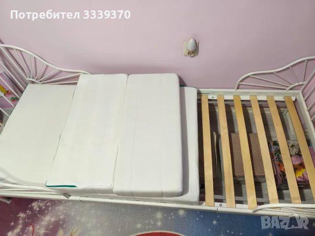 Продавам детско- юношеско легло/телескопично,разтегателно/, снимка 2 - Мебели за детската стая - 55320395