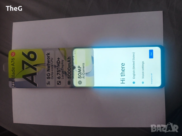 ZTE blade A76 5G 128, снимка 2 - ZTE - 54254412