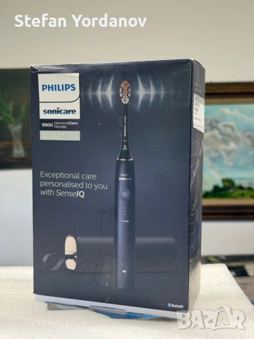 Електрическа четка за зъби - Philips Sonicare DiamondClean 9000 Special Edition , снимка 3 - Друга електроника - 55124565