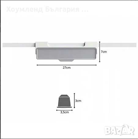Органайзер за капсули за кафе, снимка 3 - Други - 54411320