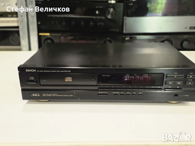    🔥 БЕЗУПРЕЧЕН ЗВУК! CD Плеър Denon DCD-595 Burr-Brown DAC 🇯🇵💿