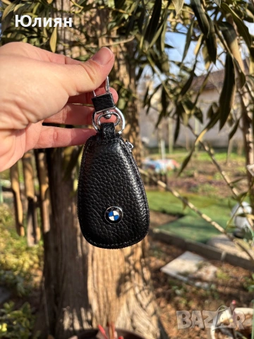 🚗 Мъжки ключодържател от естествена кожа 🖤 , снимка 6 - Други - 54459433