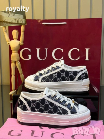 Gucci Нови Дамски Маратонки Гучи Различни Цветове , снимка 6 - Маратонки - 55132229