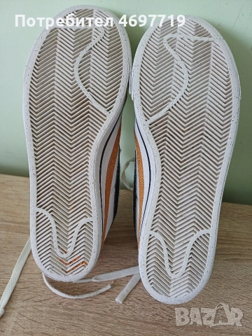 Елегантни кожени маратонки Nike, 38 номер, снимка 3 - Маратонки - 54252919