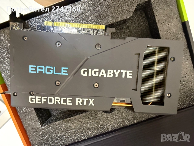 Видео Карта / GPU Nvidia Gigabyte Rtx 3060ti Eagle, снимка 3 - Видеокарти - 55269778