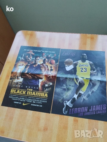 NBA плакати А3 размер , снимка 11 - Списания и комикси - 54662030