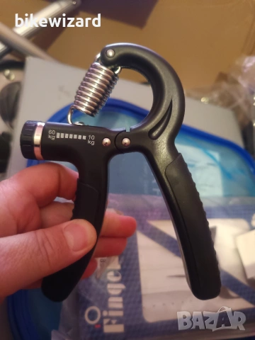 Тренажор за ръце и предмишница с регулируемо съпротивление – 10-60 кг НОВО, снимка 2 - Фитнес уреди - 53238448