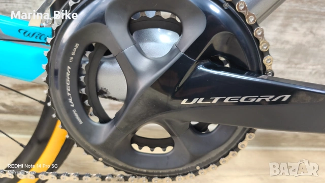 Карбонов шосеен велосипед Wilier Zero SL Ultegra Fulcrum Racing 600 DB | M, снимка 10 - Велосипеди - 54530269