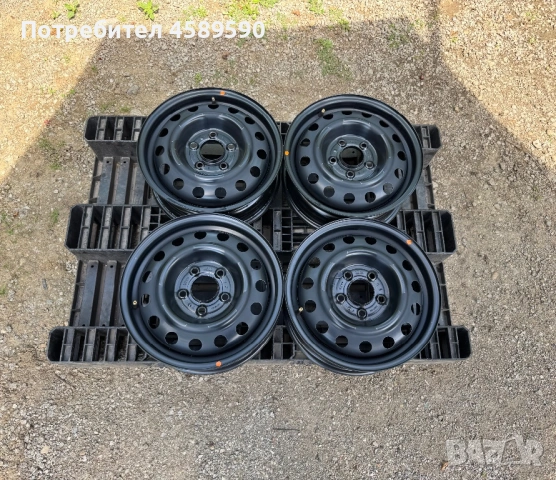 4бр.Оригинални железни джанти 15цола 5x114.3 за Hyundai,Kia,Mitsubishi,Mazda, снимка 1 - Гуми и джанти - 54942269