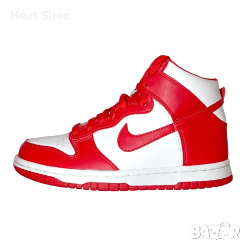 Дамски маратонки Nike Dunk High GS ‘Championship Red’