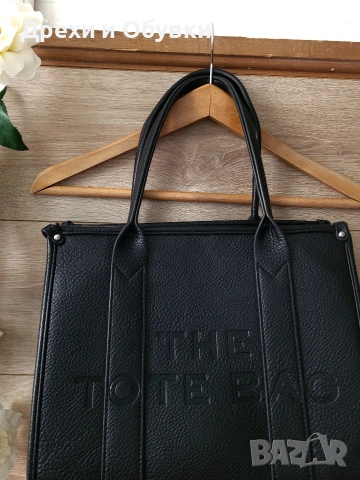 Черна чанта с дълга дръжка , снимка 2 - Чанти - 54095668