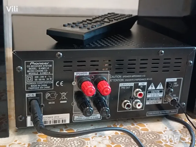 Pioneer X-HM51-K, снимка 6 - Ресийвъри, усилватели, смесителни пултове - 55342699