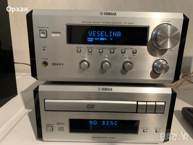 Yamaha PianoCraft E600 – Hi-Fi Система в Перфектно Състояние (Пиано Лак), снимка 7 - Аудиосистеми - 53952135