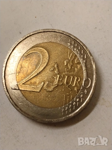 Монета от 2 евро , снимка 2 - Нумизматика и бонистика - 54328443