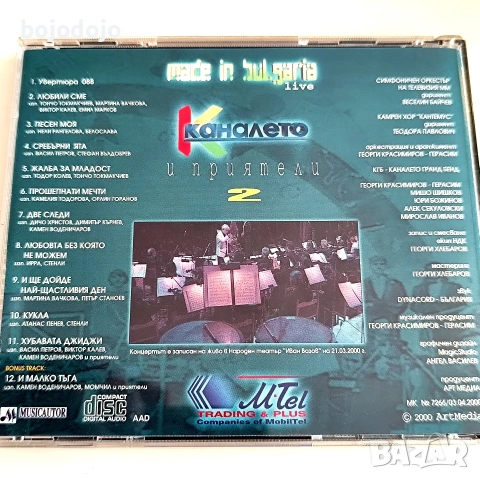 Каналето и приятели , снимка 4 - CD дискове - 55252002