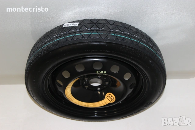 Резервна гума патерица Fiat Tipo (2015-2023г.) Fiat 500L (2012-2022г.) 5x98 / 58.1 / 16 цола, снимка 4 - Гуми и джанти - 54337637