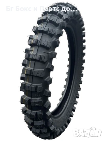 Задна Гума 100/90/18 Enduro-А Smartmoto Soft 1 Жълта Линия 59c