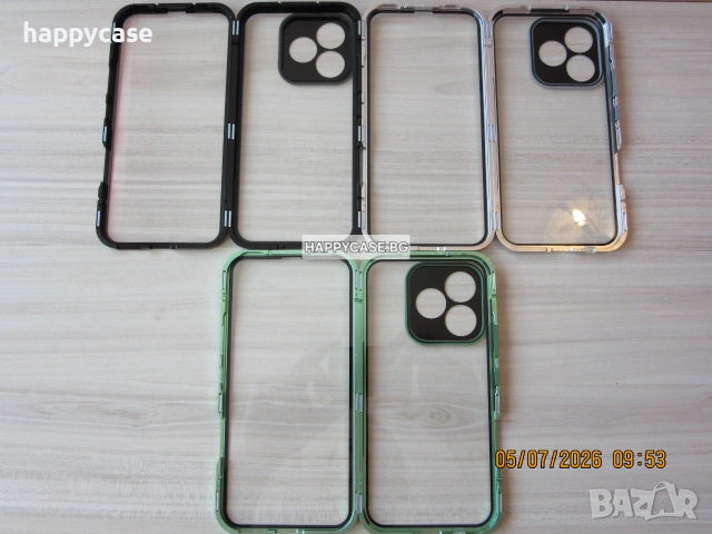 Honor 600 Lite / Двоен 360° магнитен кейс калъф с камера протектор, снимка 6 - Калъфи, кейсове - 55165786