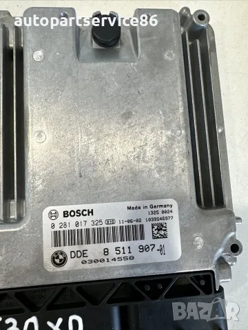 Компютър за управление на двигателя ECU за BMW F10 F11 530Xd LHD (2012) 0281017325, снимка 2 - Части - 55364235