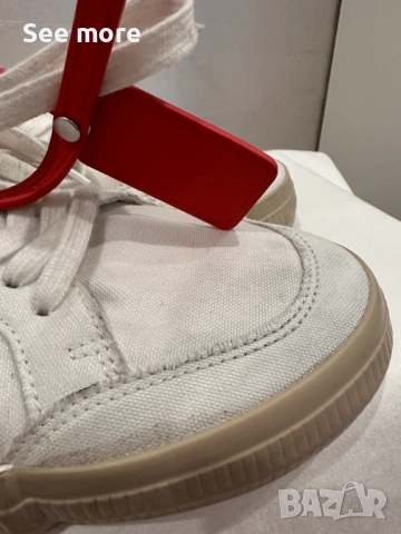 OFF-WHITE Low Top cloth Trainers Унисекс 41, снимка 7 - Спортни обувки - 54208653