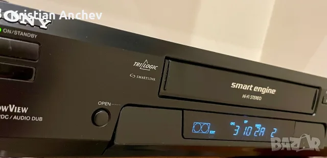 Sony SLV-E830VC1 VHS видеорекордер, снимка 4 - Плейъри, домашно кино, прожектори - 55702923