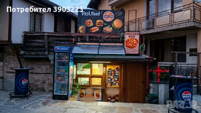 🏠ПАВИЛЬОН на главната ул.”Пирин”/ на кръстовището при чешмичката. 4️⃣Площ 8 кв.м. опция настаняване, снимка 2 - Други - 51710744