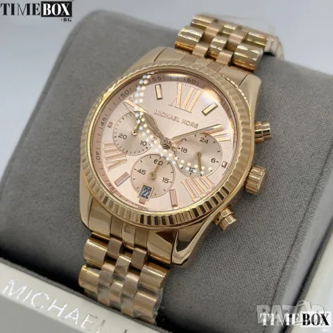 Michael Kors MK5569 Lexington Chronograph, снимка 3 - Дамски - 38810009