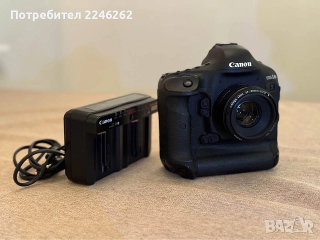 Фотокамера Canon EOS-1D X САМО ТЯЛОТО, снимка 4 - Фотоапарати - 54335581