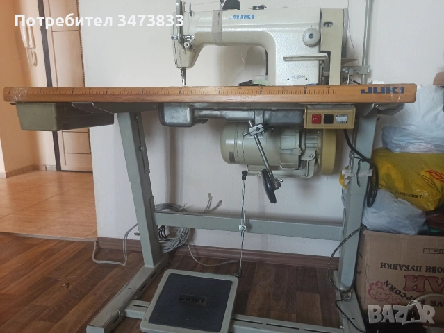 Професионална права шевна машина JUKI DDL-8500 (1-иглова, индустриална), снимка 8 - Шевни машини - 55072777