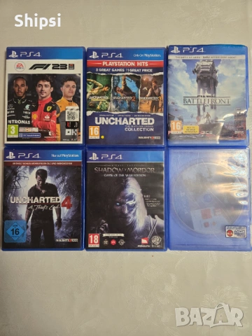 Игри за PlayStation 4 и PlayStation 2
