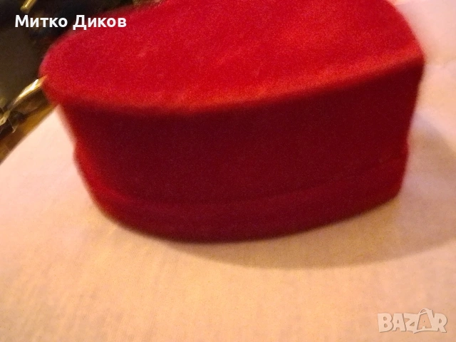 кутия за бижута сърце  160х150х62 мм с бархет, снимка 3 - Декорация за дома - 54742961