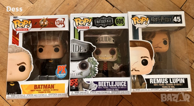 Funko Pop Batman Flash Beetlejuice Remus Lupin Harry Potter Marvel колекционерски фигурки exclusive