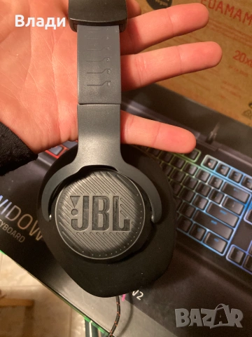 JBL Quantum100 слушалки, снимка 5 - Слушалки и портативни колонки - 55287203