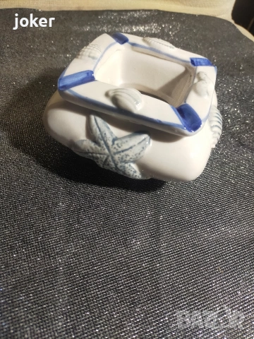 декоративен пепелник с шарки