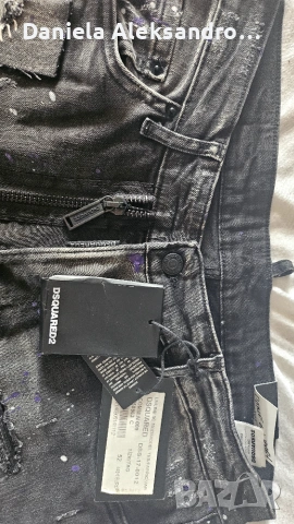 DSQUARED супер яки дънки 34 номер, снимка 5 - Дънки - 55069788