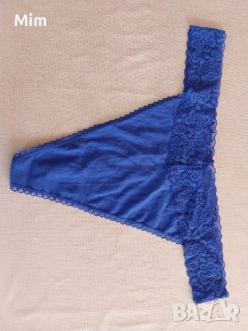 3/4XL Светло и тъмно лилава,синя полупрашка , снимка 6 - Бельо - 51360967