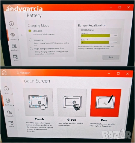  GETAC S410 G3 RUGGED/14 FHD Touch Screen/Core i5-8265u/8GB RAM/256GB SSD/2xBATTERIES 8/4G Modem , снимка 18 - Лаптопи за работа - 54566875