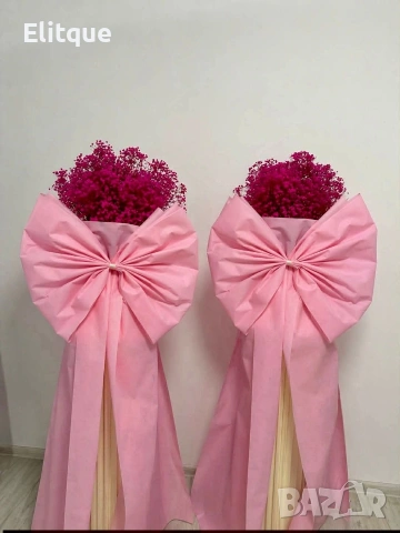 букет от гипсофон, снимка 3 - Декорация за дома - 54321877