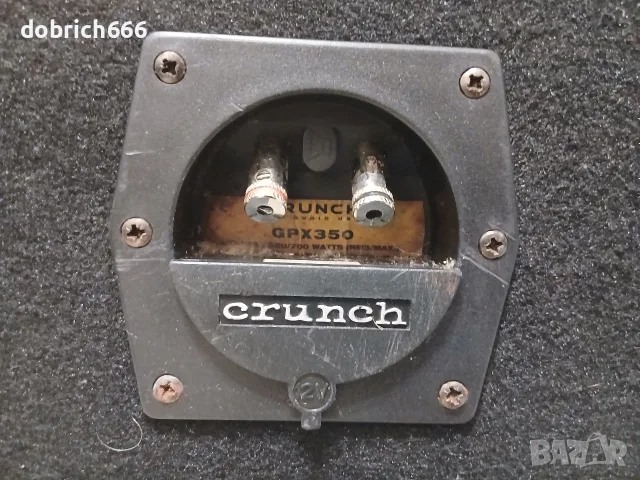Бас каса 12 инча Crunch 4ohm 350W 60 евро, снимка 4 - Аксесоари и консумативи - 55413990