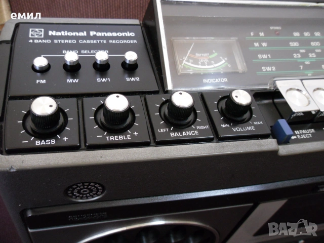 National Panasonic -RS-466 FDS, снимка 7 - Радиокасетофони, транзистори - 55134395