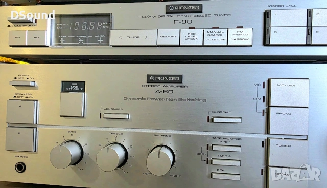 Pioneer High-End Hi-Fi System A-60 + PD-7030 + F-90 | 2x130W | Made in Japan, снимка 5 - Ресийвъри, усилватели, смесителни пултове - 53951009