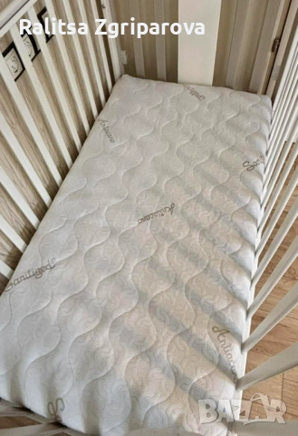 Италианско бебешко легло/кошара Pali + матрак, снимка 7 - Кошарки - 54929144