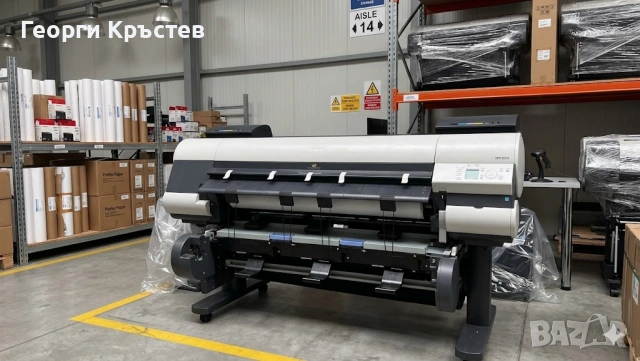 Canon imagePROGRAF iPF850 – 44" A0 плотер / за части или ремонт, снимка 2 - Принтери, копири, скенери - 54554864