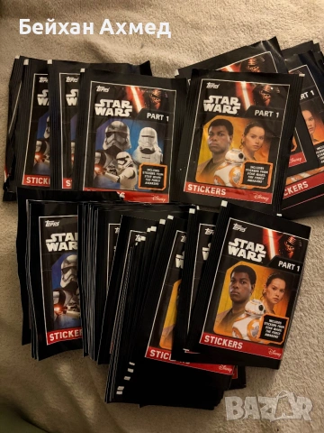 Star Wars стикери My Topps - Force awakens